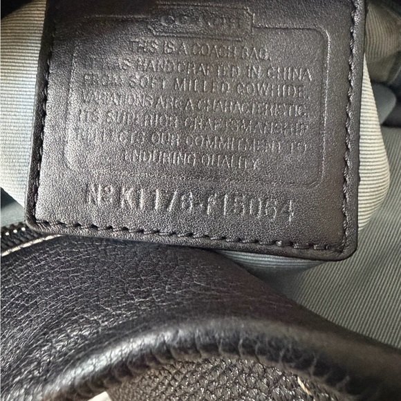 Coach Black Leather Hobo Bag - Picture 15 of 16